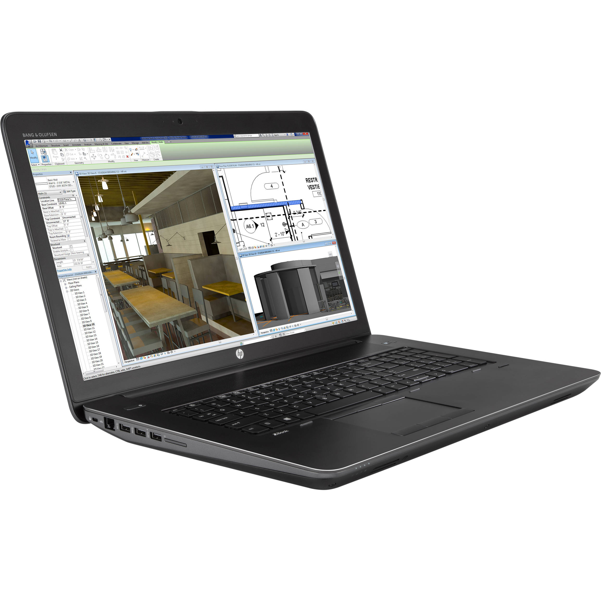 HP Zbook 17G3 Workstation chuyên dụng cho đồ họa